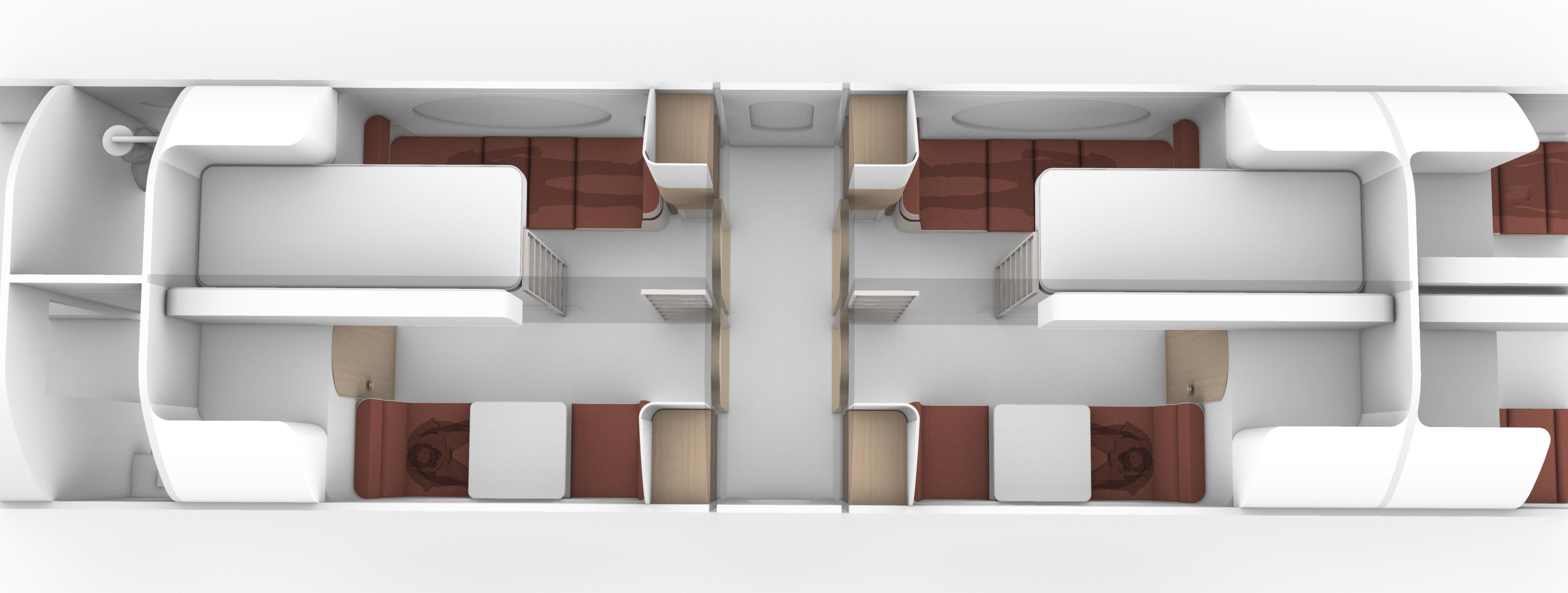 night view – carpte noctem / day view – carpe diem / 2er Kabine